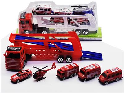 惯性拖头车载滑行消防车救援车 - OBL947241