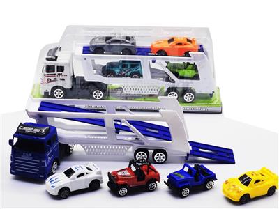 惯性拖头车载回力跑车滑行越野车 - OBL947244