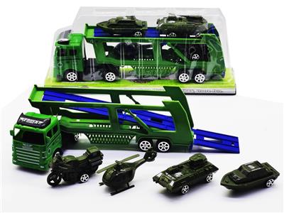 惯性拖头车载滑行军事车 - OBL947250