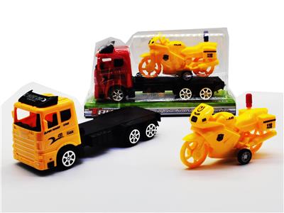 惯性拖头车载回力摩托车 - OBL947270