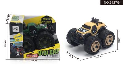 惯性 皮卡军车越野车1:43 - OBL948368