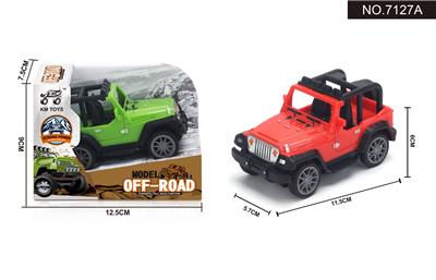 吉普仿真惯性越野车1:43 - OBL948401