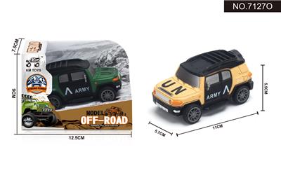 丰田军车 惯性越野车1:43 - OBL948413