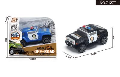 悍马HX警车惯性 越野车1:43 - OBL948418