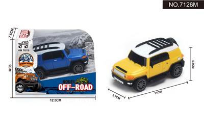 丰田仿真回力 越野车1:43 - OBL948433