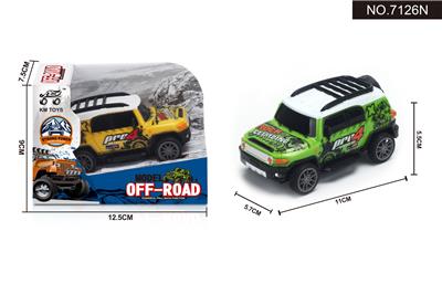 丰田移印回力越野车1:43 - OBL948434