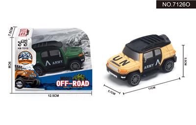 丰田军车 回力越野车1:43 - OBL948435