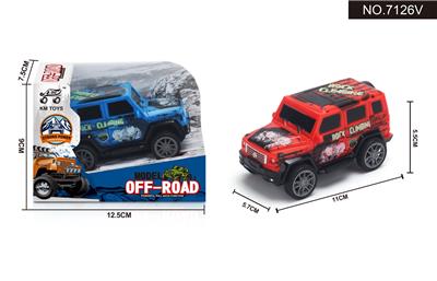 奔驰移印回力越野车1:43 - OBL948442