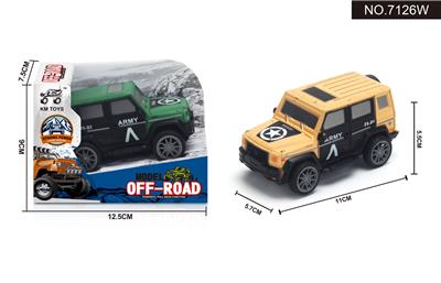 奔驰军车回力越野车1:43 - OBL948443