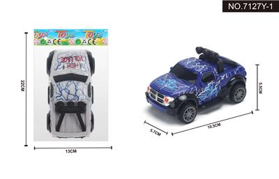 皮卡闪电纹惯性 越野车1:43 - OBL948470