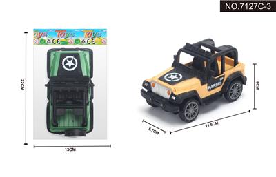 吉普军车滑行 越野车1:43 - OBL948498