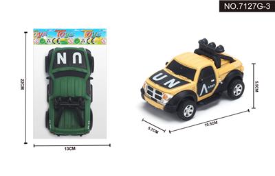 皮卡军车滑行越野车1:43 - OBL948502