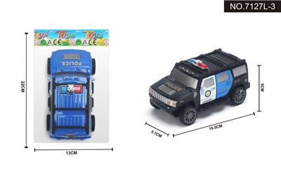 悍马警车 滑行越野车1:43 - OBL948507