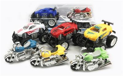 越野赛车拖哈雷摩托 - OBL949132