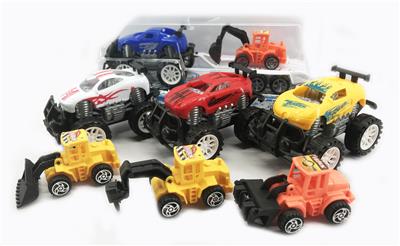 越野惯性赛车拖工程车 - OBL949133