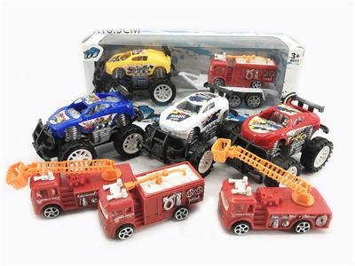 越野惯性赛车拖消防车 - OBL949152