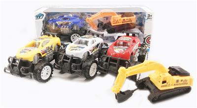 越野惯性赛车拖大挖土机 - OBL949158