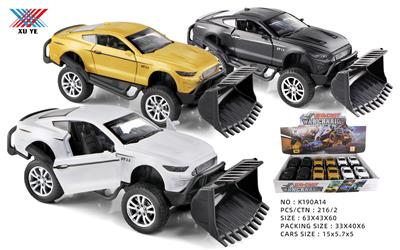 1:32 合金车野马改装回力开门（12只装） - OBL951203