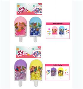 儿童冰棒串珠（2只/袋，4款混装） - OBL955472
