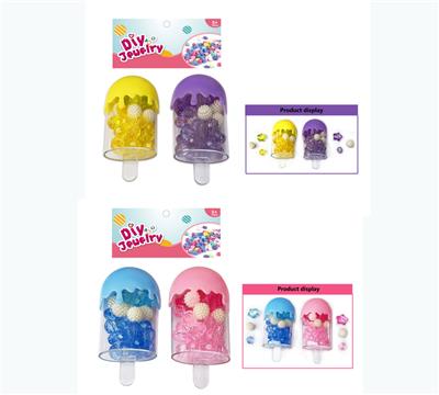 儿童冰棒串珠（2只/袋，4款混装） - OBL955473