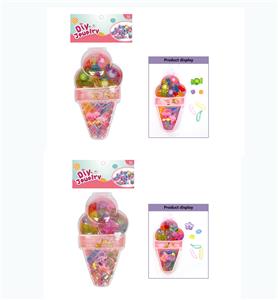 儿童冰淇淋串珠（2款混装） - OBL955474