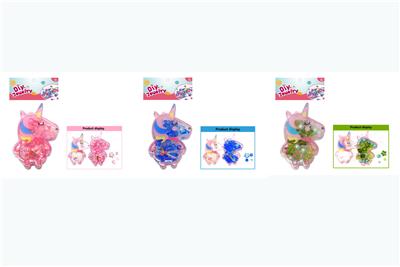 儿童独角兽串珠（3款混装） - OBL955476