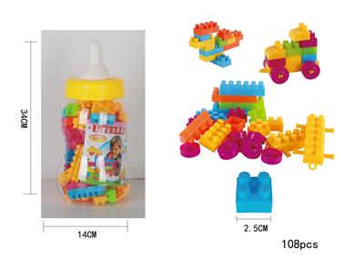 智力积木(108pcs) - OBL955586