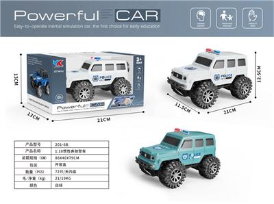 1:18惯性奔驰大G警车 - OBL956654