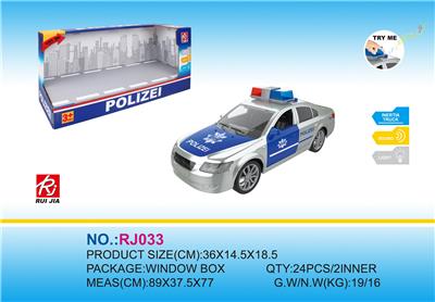1:12声光惯性警车 - OBL959328