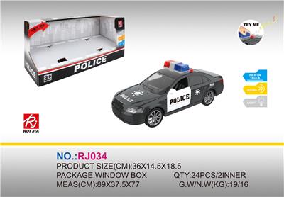 1:12声光惯性警车 - OBL959329