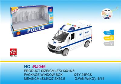 1:16声光惯性警车 - OBL959336