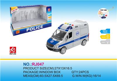 1:16声光惯性警车 - OBL959337