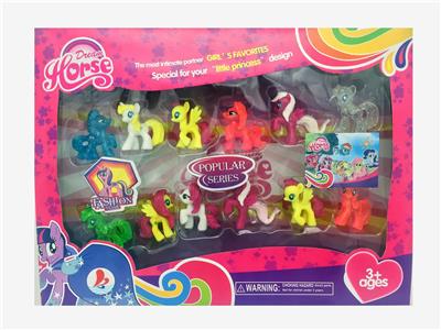 7只塑料马宝丽和5只水晶马宝丽混装 - OBL960869