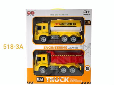 1:18仿真惯性工程车 - OBL961133
