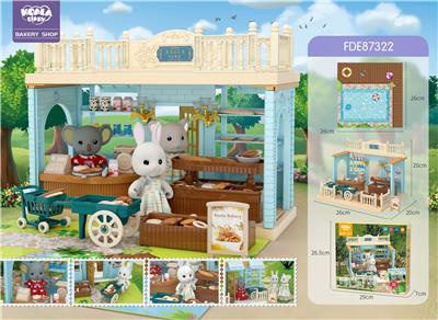 DIY考拉小镇面包店 - OBL961488