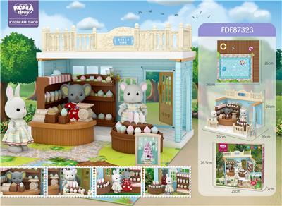 DIY考拉小镇冰淇淋店 - OBL961489
