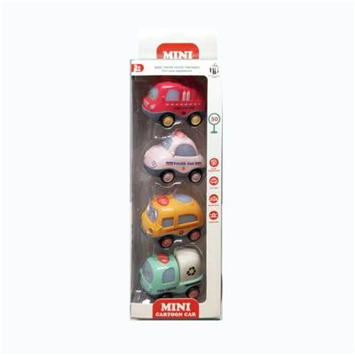 迷你惯性车（4只装） - OBL962023