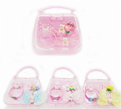 手提包饰品套装 （手镯+BB发夹+大发夹） - OBL962097