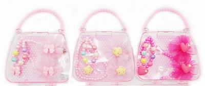 手提包饰品套装 （项链+一对发夹） - OBL962102