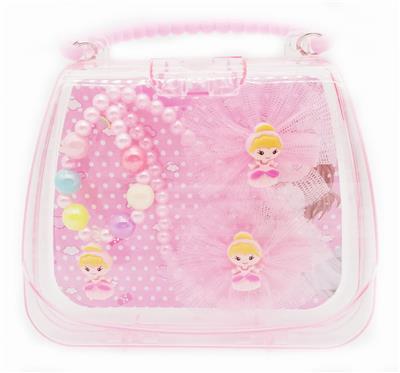 手提包饰品套装 （项链+一对发夹）女孩 - OBL962103