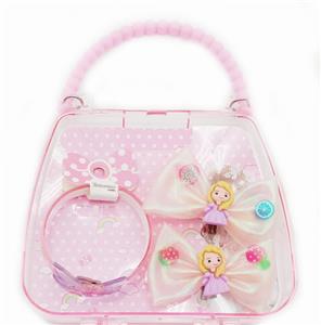 手提包饰品套装 （手镯+一对发夹）女孩 - OBL962110