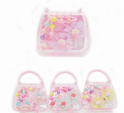 手提包饰品套装 （项链+手链+一对发夹） - OBL962127