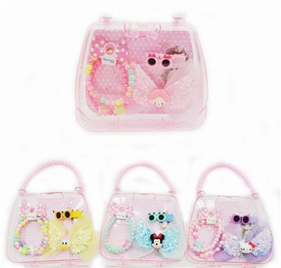 手提包饰品套装 （手链+BB发夹+大发夹） - OBL962128