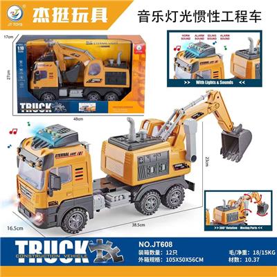 音乐灯光惯性工程车
 - OBL964994