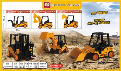3款回力工程车 - OBL967636