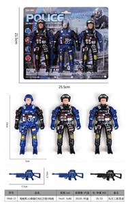Militarytoys&Policeset - OBL968054