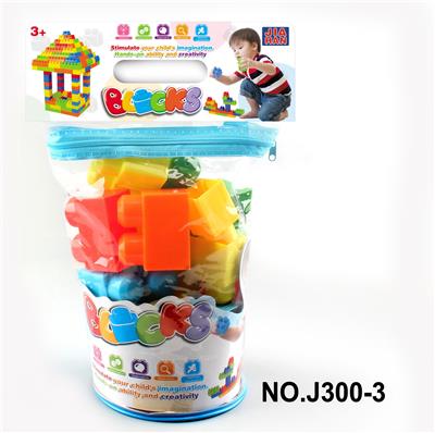 椭圆卡头袋水果乐园积木（大约22PCS，325克，） - OBL968631