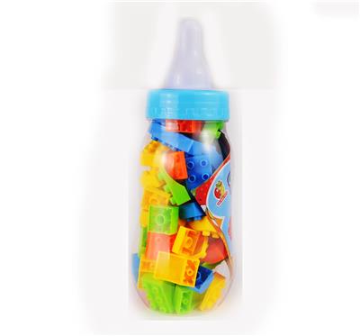 小号牛奶瓶积木（大约50-60PCS 230克） - OBL968706