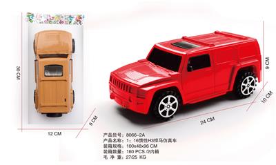 1:16惯性OPP袋H3悍马仿真车 - OBL969272