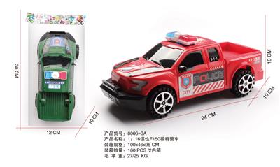 1:16惯性OPP袋福特F150猛禽警车 - OBL969273